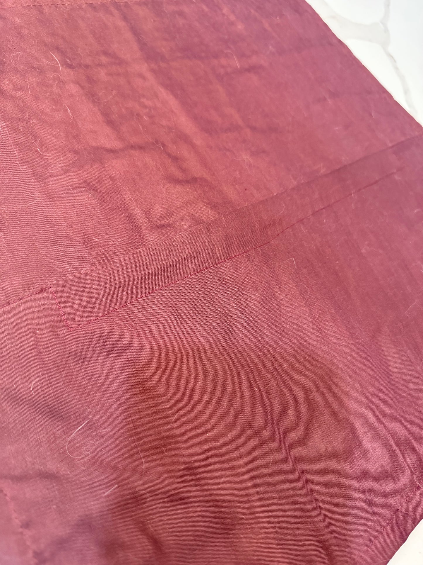 Handmade Indian Patchwork Cushion Cover – 16x16 Inch Red Boho Tapestry Pillow Burgundy Beaded Tapestry Pillow Cover: Vintage Indian Embroidered Cushion #16