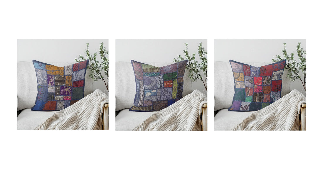 The Art of Indian Beaded Throw Pillows | Handmade Luxury by BeadsNTassels